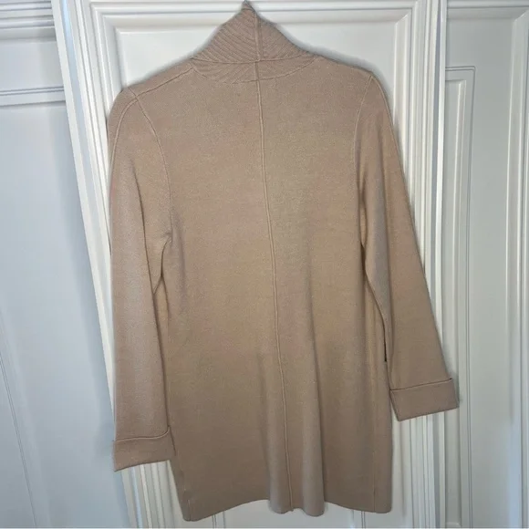 Magaschoni Beige Women's Cardigan, Size: M - Picture 10 of 10